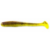 13-85-4d-6-F Guminukai Crazy fish Vibro Worm 3.4" 13-85-4d-6-f